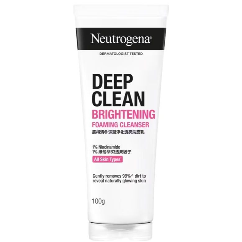 Neutrogena Deep Clean Foam Cleanser 100g - Brightening Foam